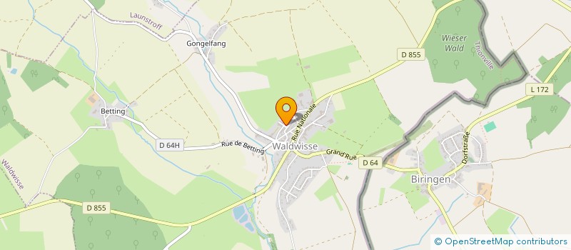 localisation de l'entreprise AEL AMENAGEMENT ESPACE DE LOISIRS  WALDWISSE