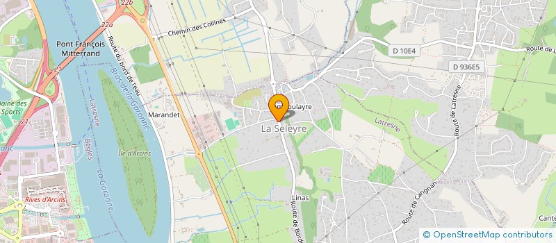 localisation de l'entreprise AEL EVOLUTION  LATRESNE