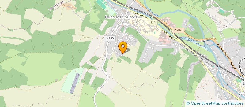 localisation de l'entreprise AEL FAINS VEEL à FAINS-VEEL