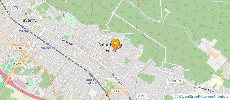 localisation de l'entreprise AEL INGENIERIE à SAINT-LEU-LA-FORET
