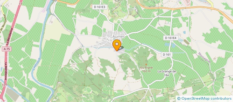 localisation de l'entreprise AELED  AUMES