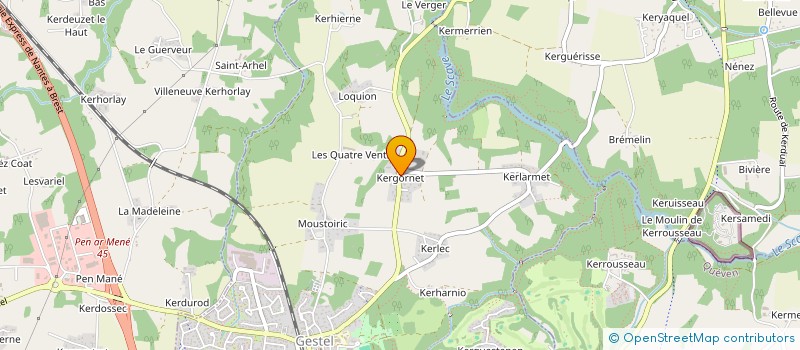 localisation de l'entreprise AELEP ECOLE N DAME DES FLEURS à GESTEL