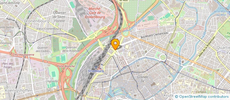 localisation de l'entreprise AELEST CONSTRUCTIONS à STRASBOURG