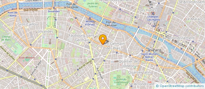 localisation de l'entreprise AELIA  PARIS