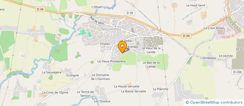 localisation de l'entreprise AELIA INVEST  NOUVOITOU