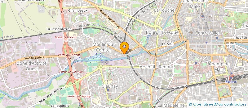 localisation de l'entreprise AELIS GESTION PRIVEE  RENNES