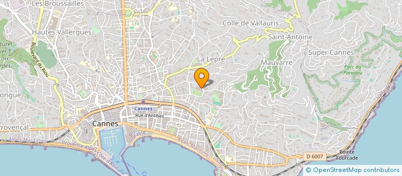 localisation de l'entreprise AELIS IMMO  CANNES