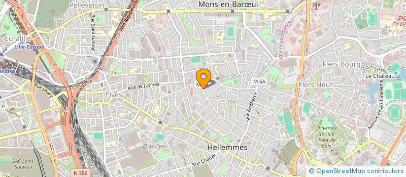 localisation de l'entreprise AELKA à LILLE