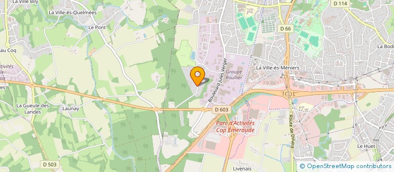 localisation de l'entreprise AELMAT  DINARD