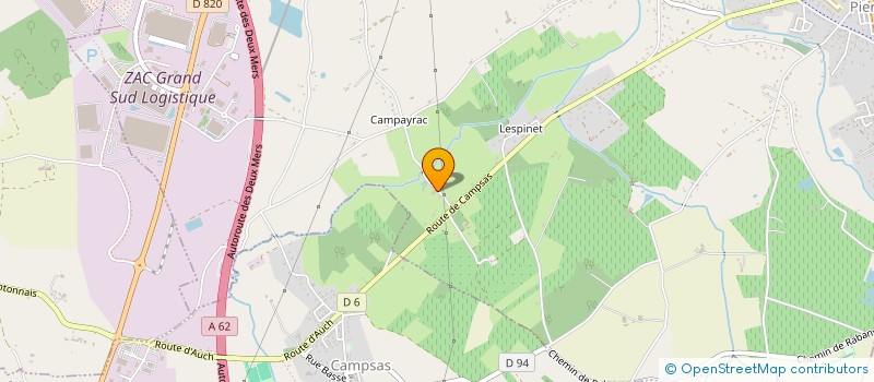 localisation de l'entreprise AELOEN  LABASTIDE-SAINT-PIERRE