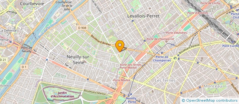 localisation de l'entreprise AELY MUSIC à NEUILLY-SUR-SEINE