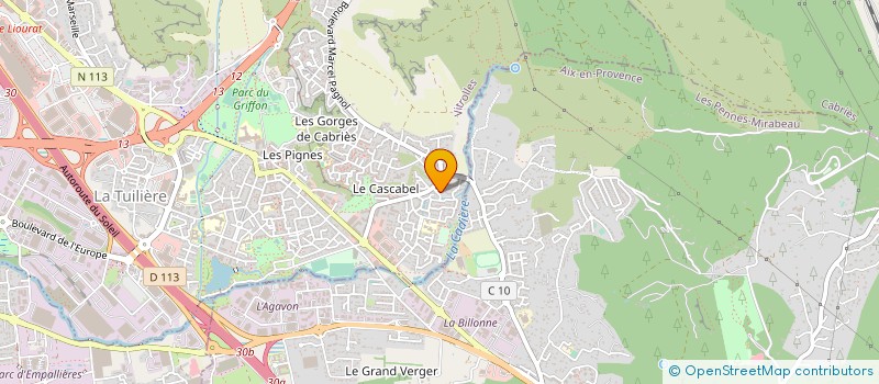 localisation de l'entreprise AELYN à VITROLLES
