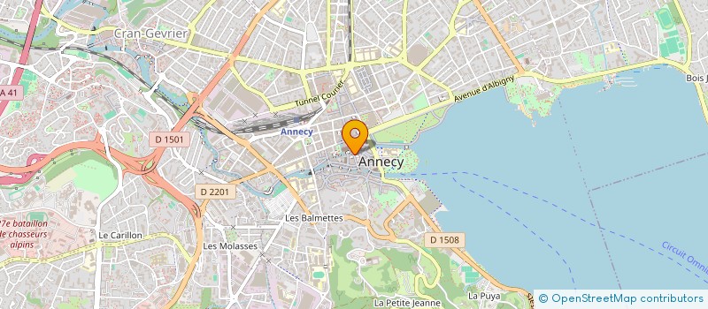 localisation de l'entreprise AELYSS à ANNECY
