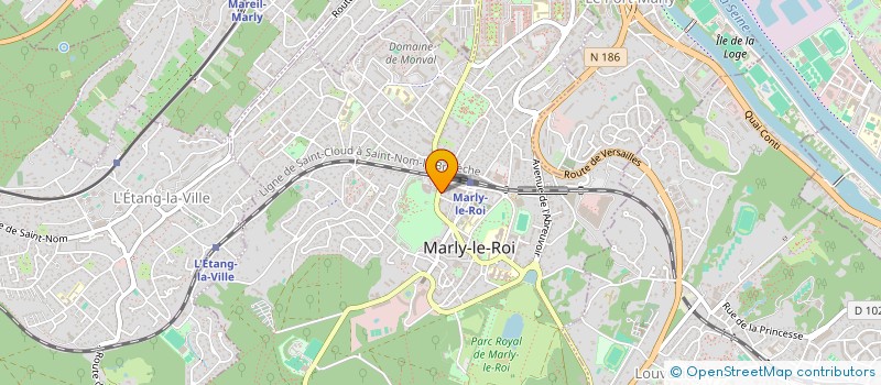 localisation de l'entreprise AEM à MARLY-LE-ROI
