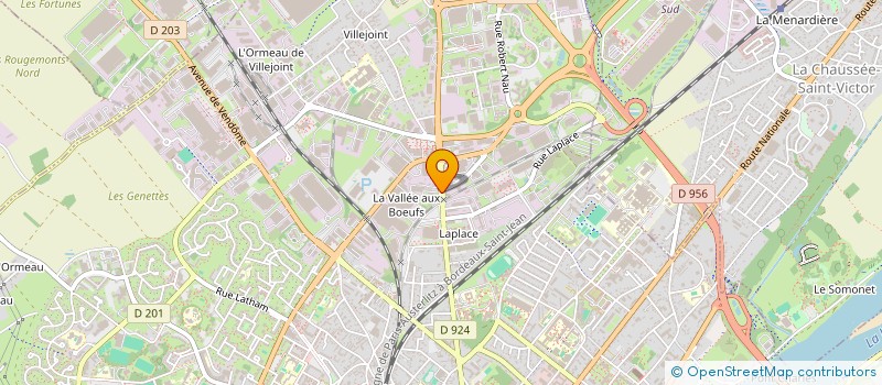 localisation de l'entreprise AEM à BLOIS