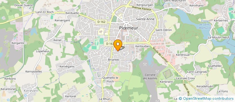 localisation de l'entreprise AEM à PLOEMEUR