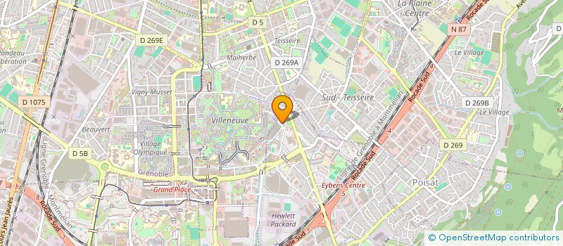 localisation de l'entreprise AEM (ANIMA EX MACHINA)  EYBENS