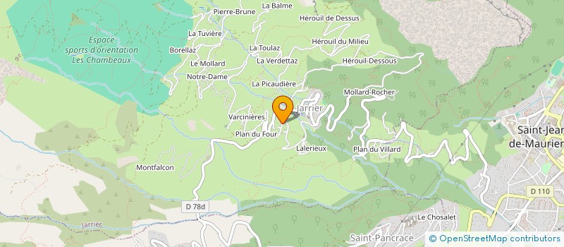 localisation de l'entreprise AEM BATI  JARRIER