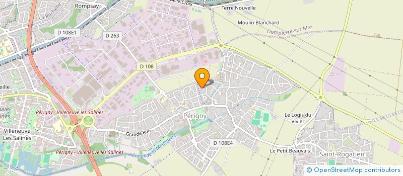 localisation de l'entreprise AEM CONSTRUCTION à PERIGNY