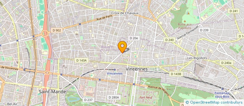 localisation de l'entreprise AEM CONSULTING  VINCENNES