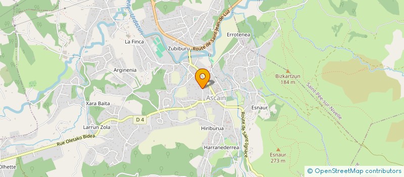 localisation de l'entreprise AEM DECO  ASCAIN