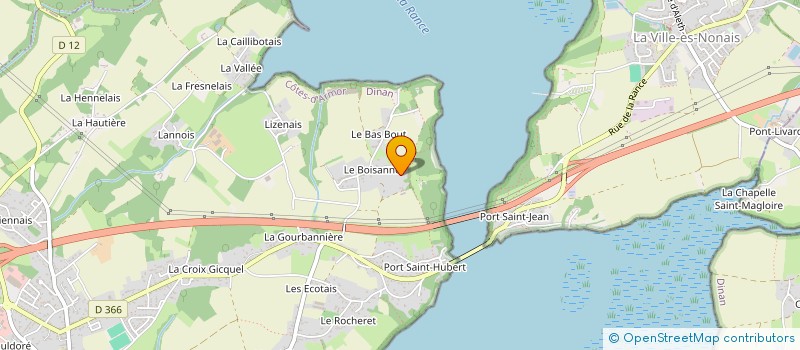 localisation de l'entreprise AEM DEVELOPPEMENT  PLOUER-SUR-RANCE