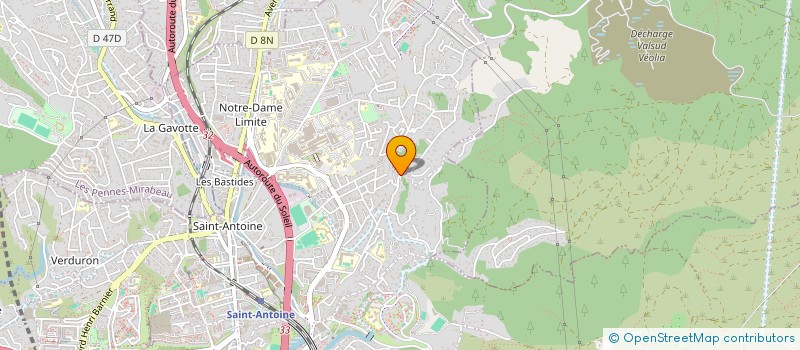 localisation de l'entreprise AEM ENERGIES à MARSEILLE