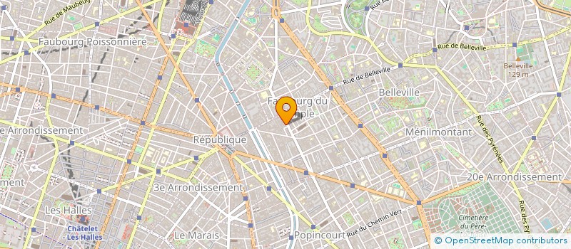 localisation de l'entreprise AEM ESTHETIC  PARIS