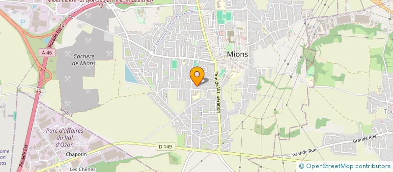 localisation de l'entreprise AEM EXPERTISES  MIONS