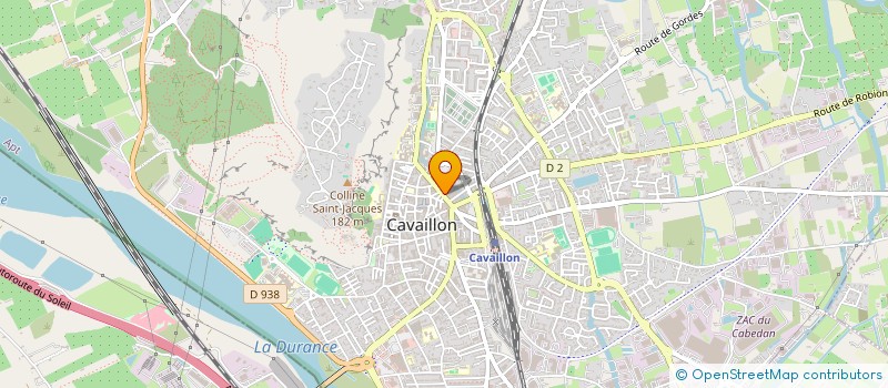 localisation de l'entreprise AEM IMMO  CAVAILLON