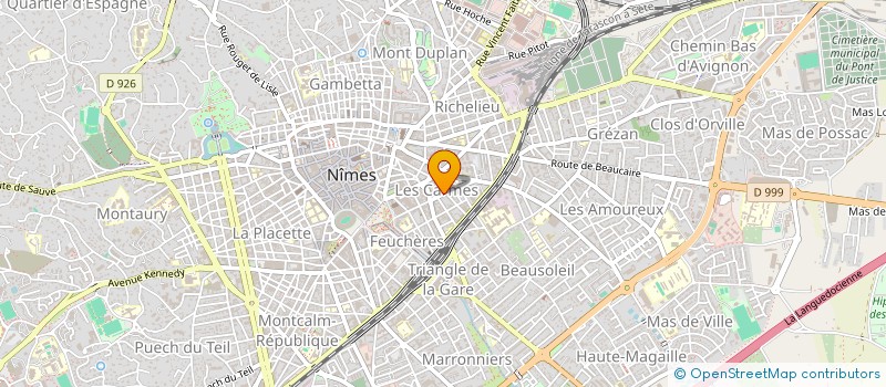 localisation de l'entreprise AEM MULTISERVICES à NIMES
