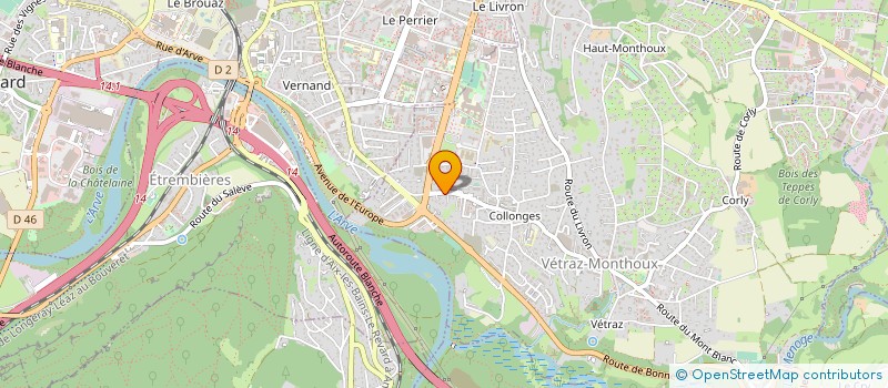 localisation de l'entreprise AEM RENOVATION à VETRAZ-MONTHOUX