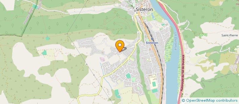 localisation de l'entreprise AEM TAXI  SISTERON