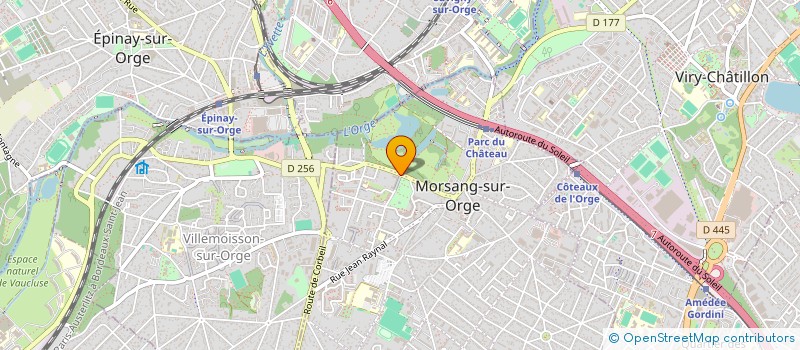 localisation de l'entreprise AEMG IMMO 91 à MORSANG-SUR-ORGE