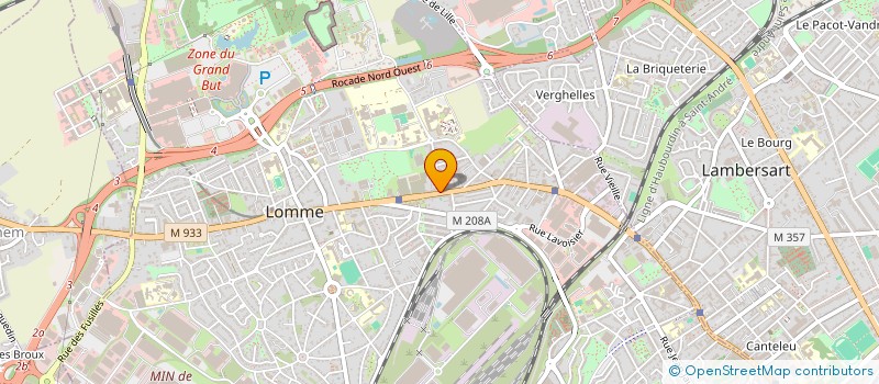 localisation de l'entreprise AEN HOLDING à LILLE