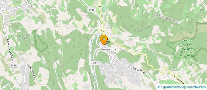 localisation de l'entreprise AENA  VENASQUE