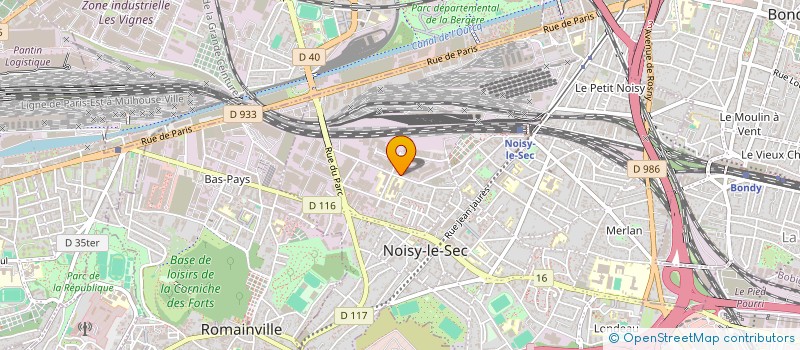 localisation de l'entreprise AENA à NOISY-LE-SEC