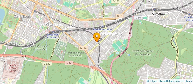 localisation de l'entreprise AENA à VERSAILLES