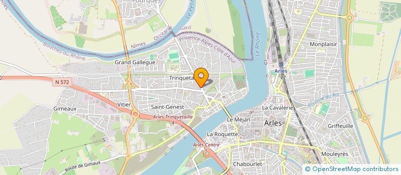 localisation de l'entreprise AENEA à ARLES