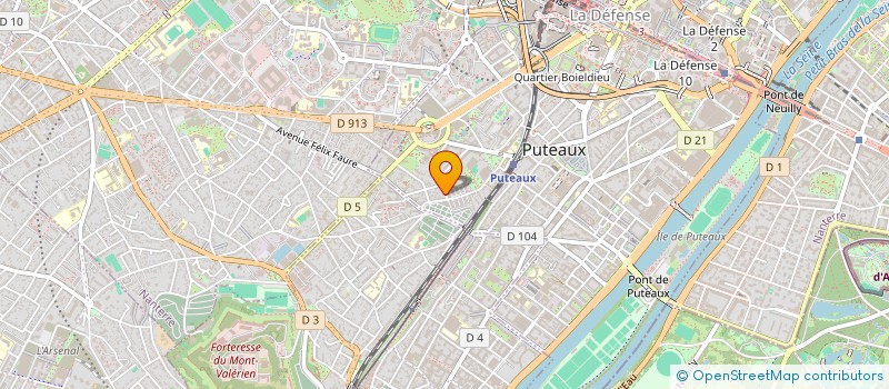 localisation de l'entreprise AENEFFEL à PUTEAUX