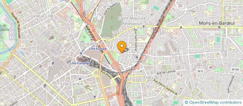 localisation de l'entreprise AENNEA à LILLE