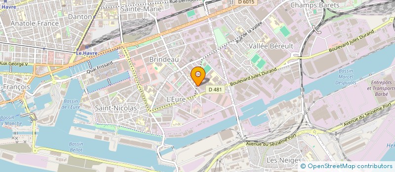 localisation de l'entreprise AENTEC ALTITUDE à LE HAVRE