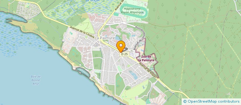 localisation de l'entreprise AEOLE  LES MATHES