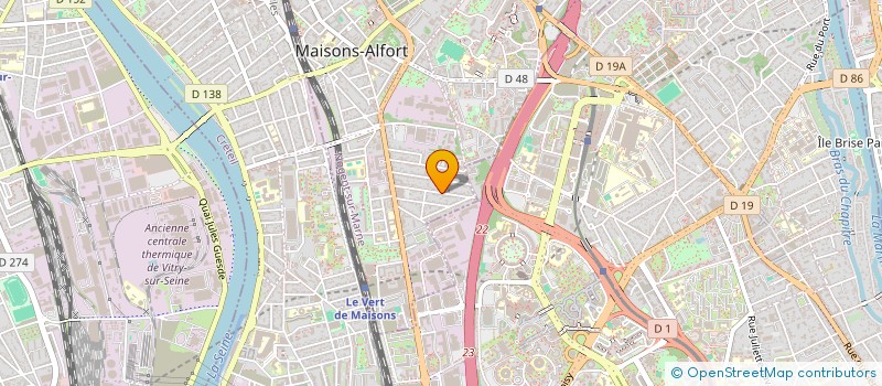 localisation de l'entreprise AEOLIS  MAISONS-ALFORT