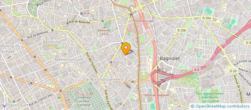 localisation de l'entreprise AEOLUS ROBI RHEBERGEN  PARIS