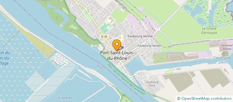 localisation de l'entreprise AEP à PORT-SAINT-LOUIS-DU-RHONE