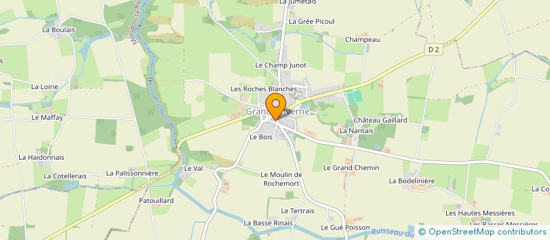 localisation de l'entreprise AEP ASSOC EDUCATION POPULAIRE  GRAND-AUVERNE