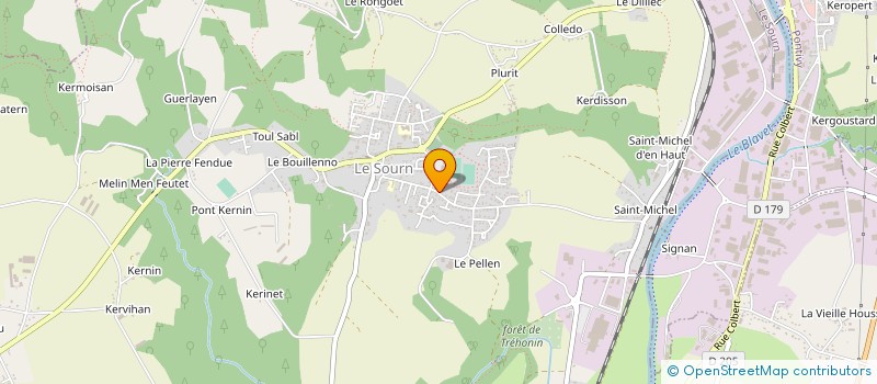 localisation de l'entreprise AEP CANTINE à LE SOURN
