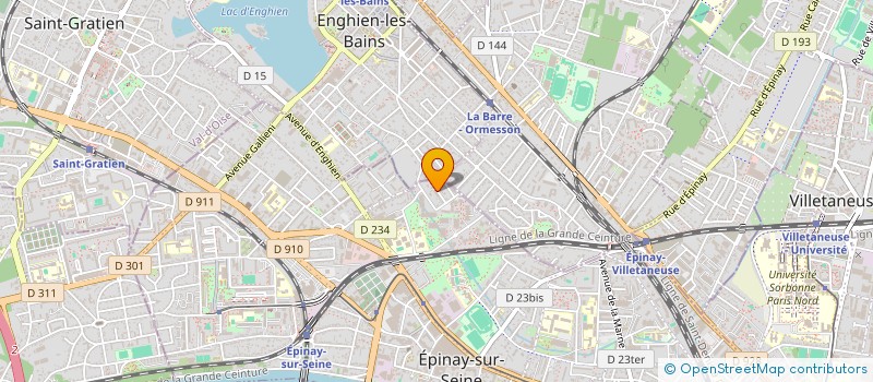 localisation de l'entreprise AEP CONSULT à EPINAY-SUR-SEINE