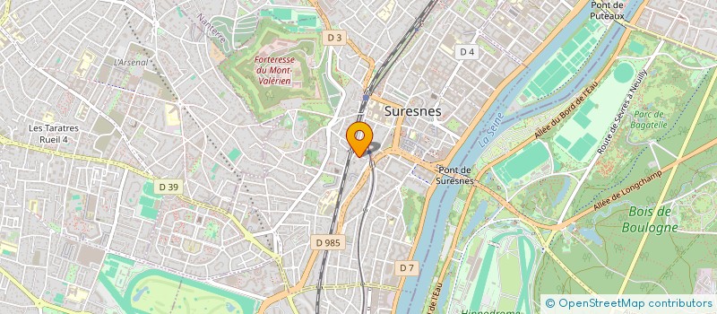 localisation de l'entreprise AEP DE L ECOLE ST BERNARD à SURESNES